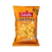 KARTUPEĻU ČIPSI ESTRELLA AR ČEDARAS SIERA GARŠU, RIEVOTI 250G
