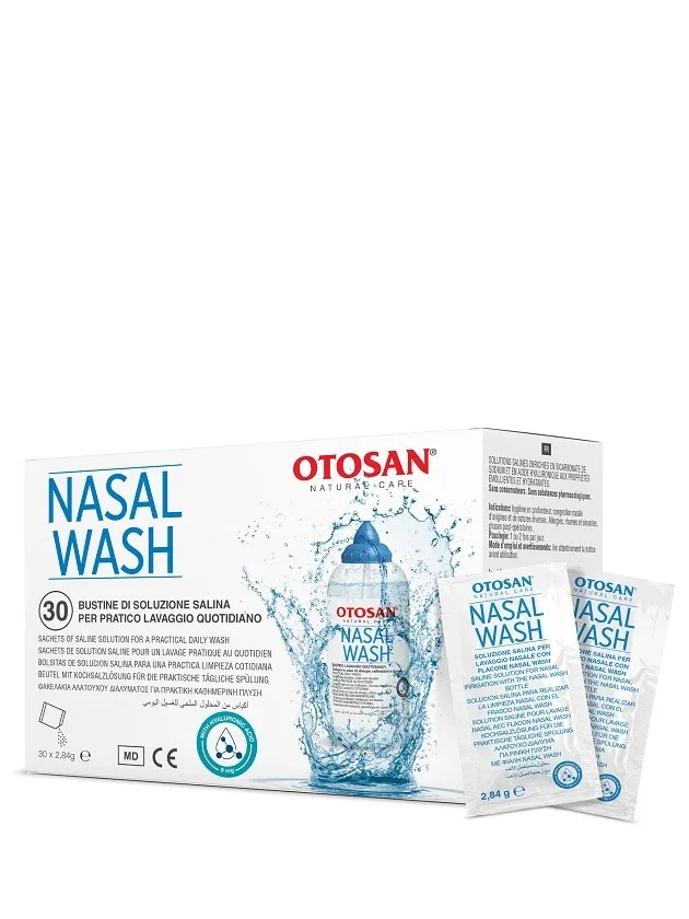 Otosan Nasal Wash maisījums deguna dobuma skalošanai, 30 paciņas