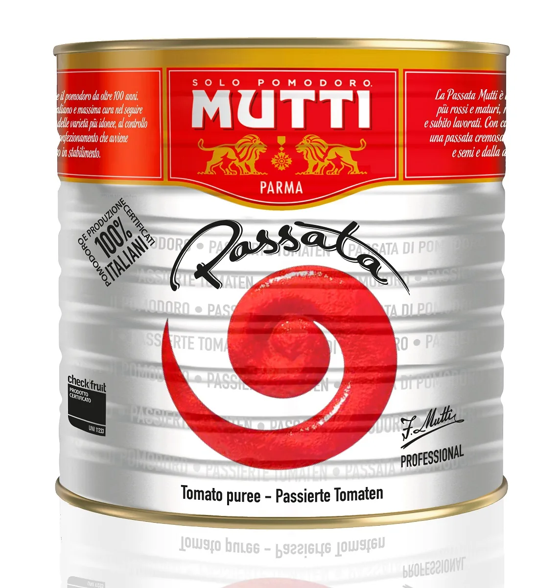TOMĀTU BIEZENIS MUTTI, 2.5KG