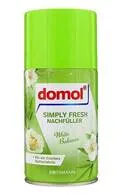 DOMOL SIMPLY FRESH WHITE BALANCE AUTOMĀTISKĀ GAISA ATSVAIDZINĀTĀJA UZPILDES REZERVE, 250ML