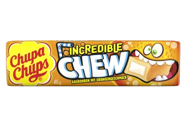 KOŠĻĀJAMĀS KONFEKTES APELSĪNU CHEWS CHUPA CHUPS 45G
