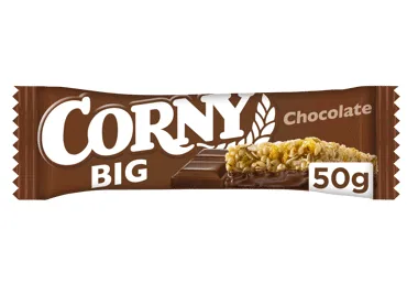 MUSLI BATONIŅŠ CORNY BIG PIENA ŠOKOLĀDĒ 50G