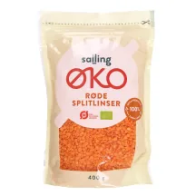 EKOLOĢISKAS ŠĶELTAS SARKANĀS LĒCAS SALLING EKO 400G