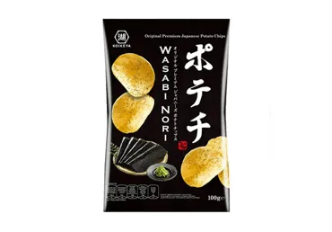 KARTUPEĻU ČIPSI KOIKEYA WASABI NORI 100G