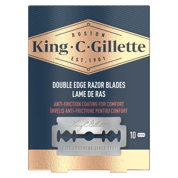 SKUVEKĻU ASMEŅI KING C GILLETTE 10 GAB.