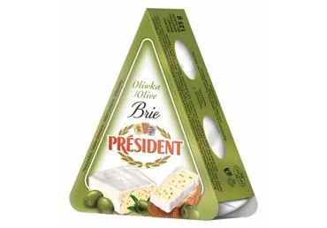 SIERS BRIE PRESIDENT AR OLĪVU GARŠU 125G