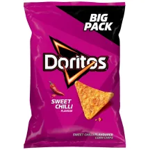 KUKURŪZAS ČIPSI DORITOS AR SALDĀ ČILI GARŠU 180G