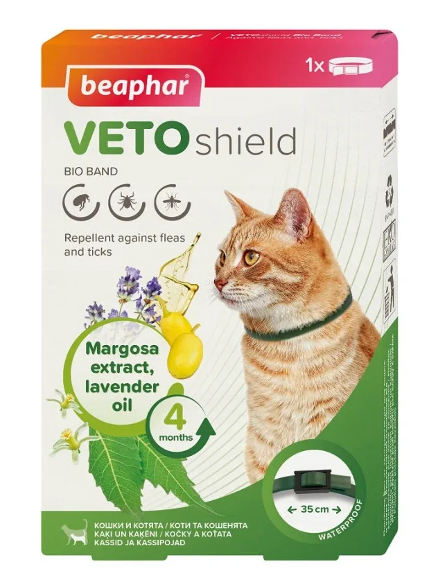 Beaphar BIO Band Kaklasiksna kaķiem, 35 cm