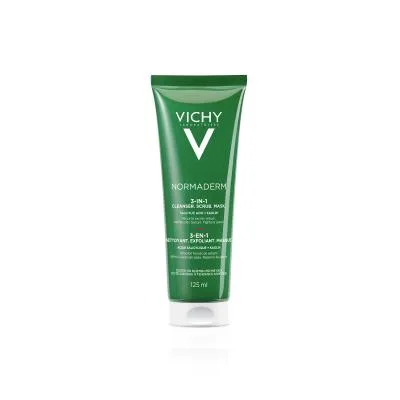 Vichy Normaderm 3IN1 attīrošs līdzeklis sejai 125 ml