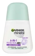 GARNIER MINERAL 6IN1 PROTECTION 48H FLORAL FRESH DEZODORANTS-RULLĪTIS, 50ML
