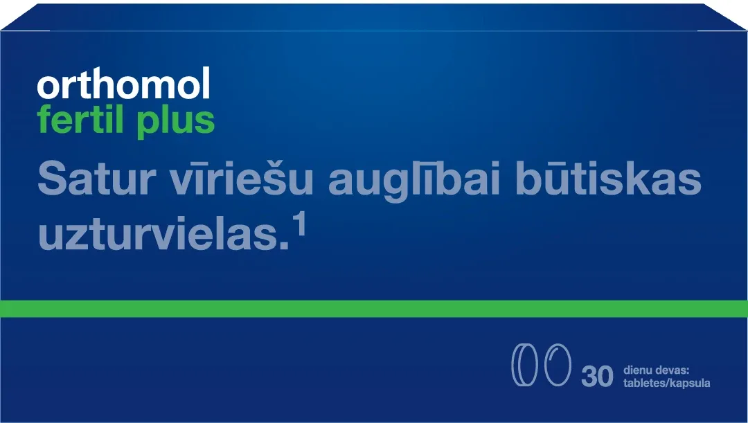 Orthomol Fertil Plus vīriešiem (tabletes + kapsulas), 30 gb.
