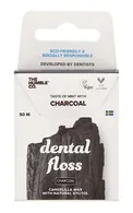 HUMBLE CHARCOAL DENTAL FLOSS ZOBU DIEGS AR KOKOGLI, 50M