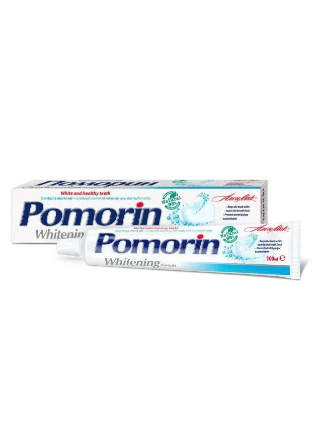 Pomorin whitening formula zobu pasta, 100 ml