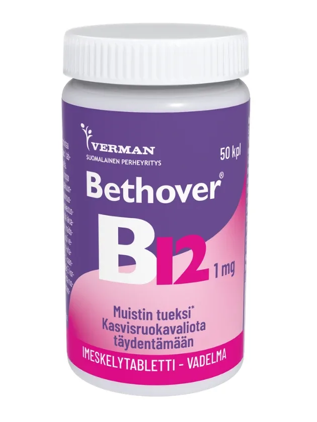 Verman Bethover B12 1 mg, 50 tabletes
