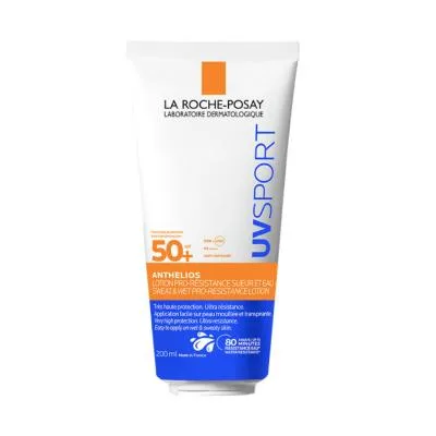 La Roche-Posay Anthelios Uvsport SPF50+ losjons ar augstu noturību pret svīšanu un mitrumu 200 ml