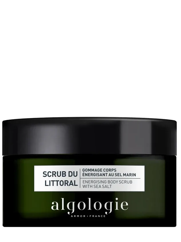 Algologie Body uzmundrinošs ķermeņa skrubis ar jūras sāli, 200 ml