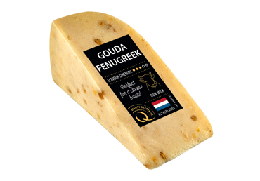 SIERS GOUDA AR AMOLIŅU DELI Q-CONCEPT 130G