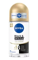 NIVEA BLACK&WHITE SILKY SMOOTH RULLĪŠA ANTIPERSPIRANTS, 50ML