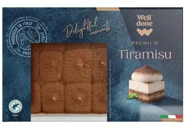 DESERTS TIRAMISU WELL DONE PREMIUM 500G