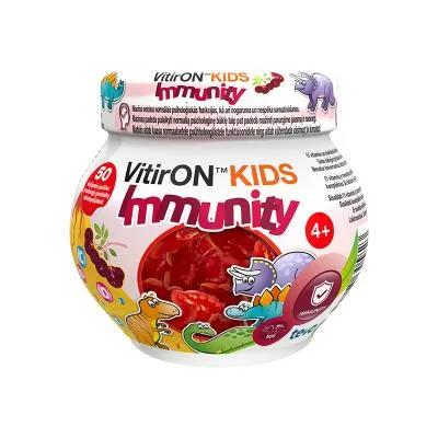 Vitiron Kids Immunity košļājamas pastilas N50