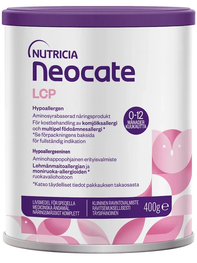 Neocate LCP maisījums zīdaiņiem, hipoalerģisks, 400 g