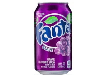 GĀZĒTS DZĒRIENS FANTA GRAPE 0,355L D