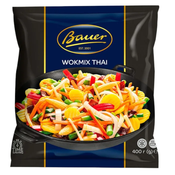 DĀRZEŅU MAISĪJUMS BAUER WOKMIX ORIENT, SALDĒTI 400 G