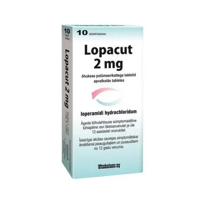 Lopacut 2 mg apvalkotās tabletes N10