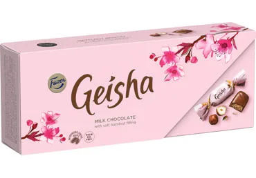 PIENA ŠOKOLĀDES KONFEKTES GEISHA 250G