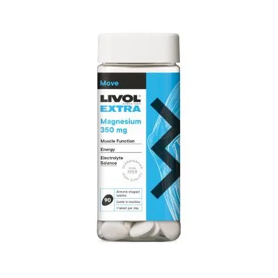 Livol Extra Magnesium 350 mg tabletes N90
