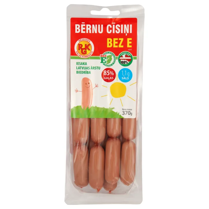 CĪSIŅI BĒRNIEM VĀRĪTI, BEZ E 370G