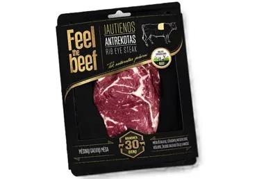 LIELLOPA STEIKS FEEL THE BEEF DRY AGED RIB-EYE 260G