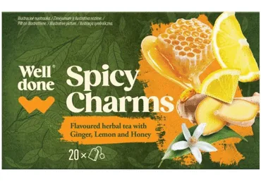 AUGĻU TĒJA WELL DONE SPICY CHARMS 20X2G