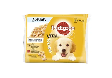 KONSERVĒTA SUŅU BARĪBA PEDIGREE JUNIOR4X100G