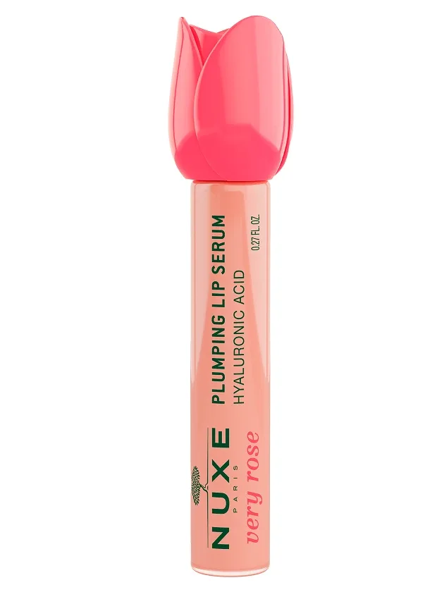 Nuxe Very Rose apjomu palielinošs lūpu serums, 8 ml