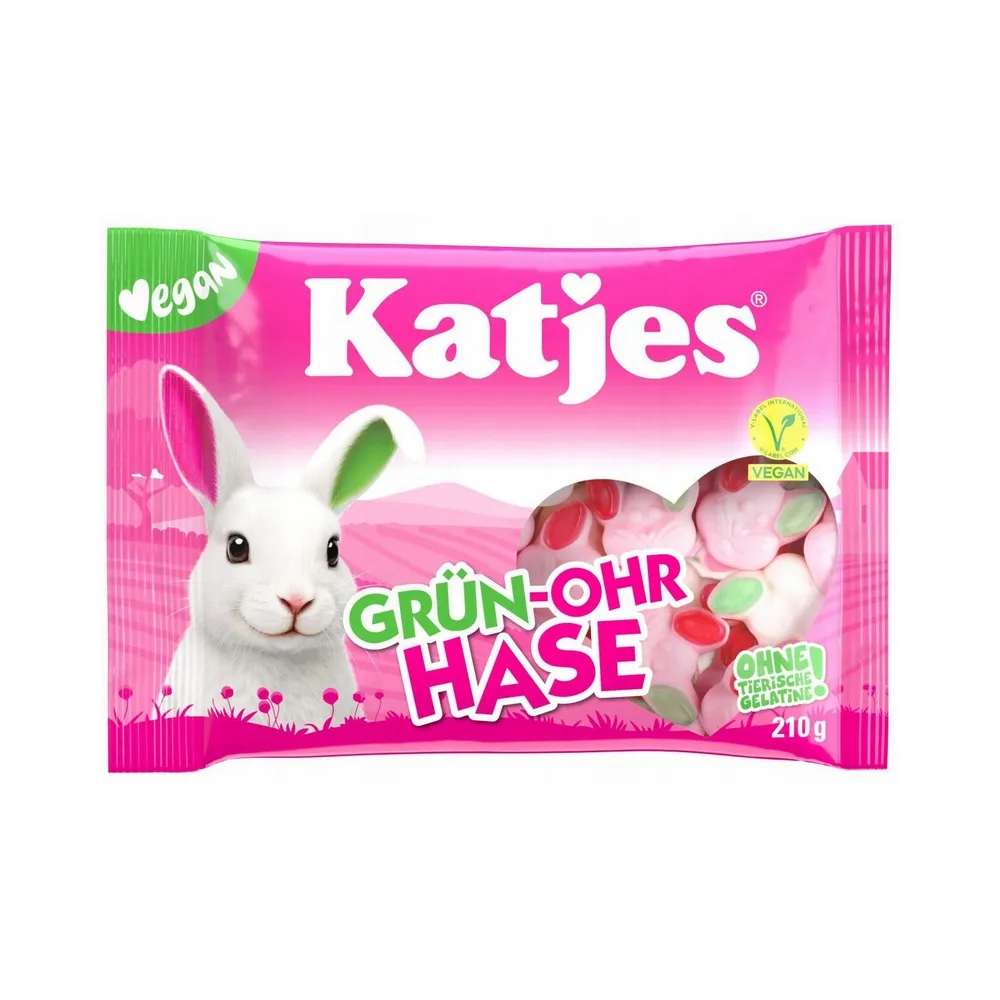 Katjes Grün-Ohr сыр, 210 г