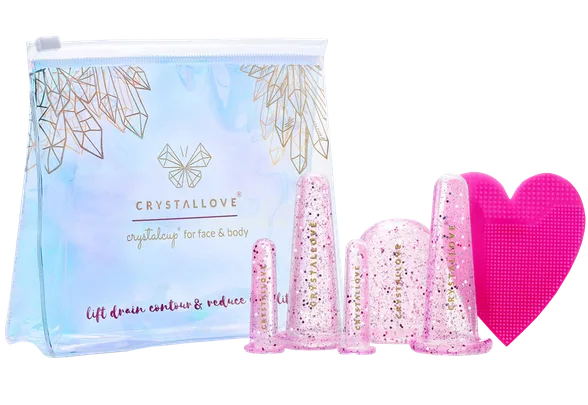 Crystallove Crystalcup Face and body komplekts, 1 gab.