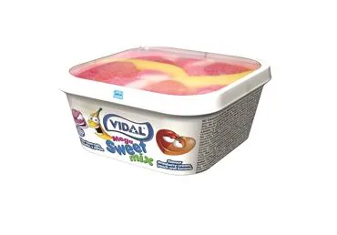 ŽELEJAS KONFEKTES MEGA SWEET MIX VIDAL 180G