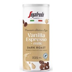 KAFIJAS DZĒRIENS SEGAFREDO VANILLA ESPRESSO + PIENA 235ML