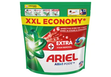 VEĻAS MAZGĀŠANAS KAPSULAS ARIEL EXTRA CLEAN 38GB