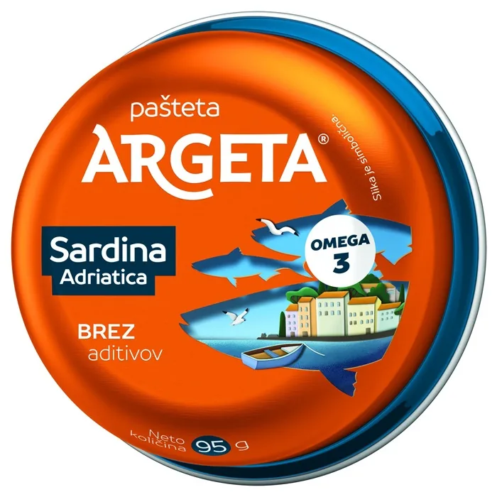SARDĪŅU PASTĒTE ARGETA, 95G