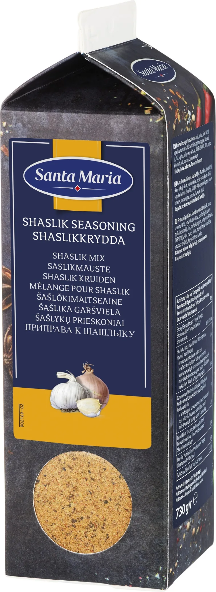 ŠAŠLIKA GARŠVIELA 730 G, SANTA MARIA, TETRAPAKA