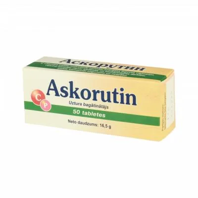 Askorutin tabletes N50