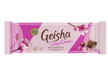 PIENA ŠOKOLĀDE CRISPY DREAM GEISHA 100G