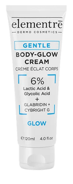 Elementre 6% lactic & glycolic acid ķermeņa krēms, 120 ml