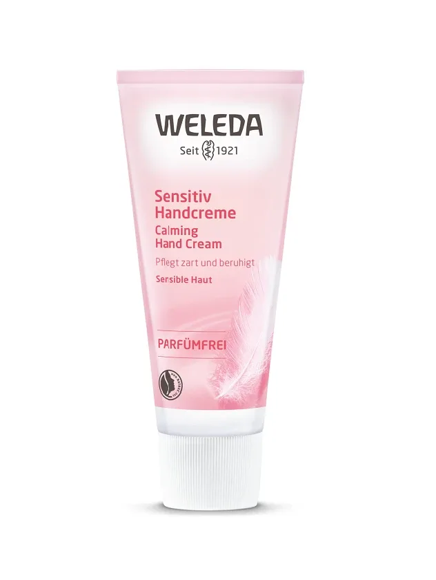Weleda Sensitive nomierinošs roku krēms jutīgai ādai, 50 ml