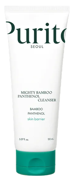 Purito Mighty Bamboo Panthenol līdzeklis sejas mazgāšanai, 150 ml