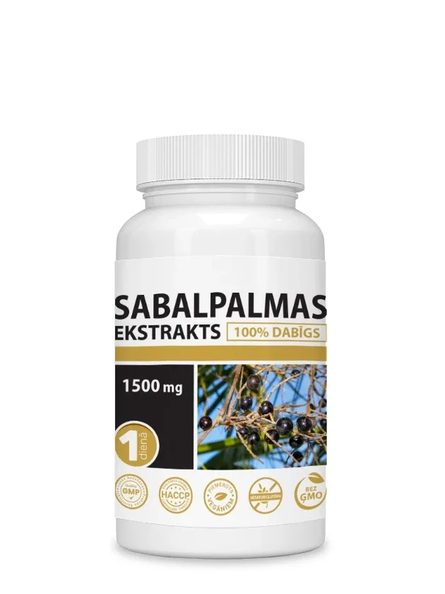 Sabalpalmas ekstrakts, 30 tabletes