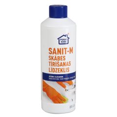 SKĀBES TĪRĪŠANAS LĪDZEKLIS SANIT-M TUAL PODU 500ML
