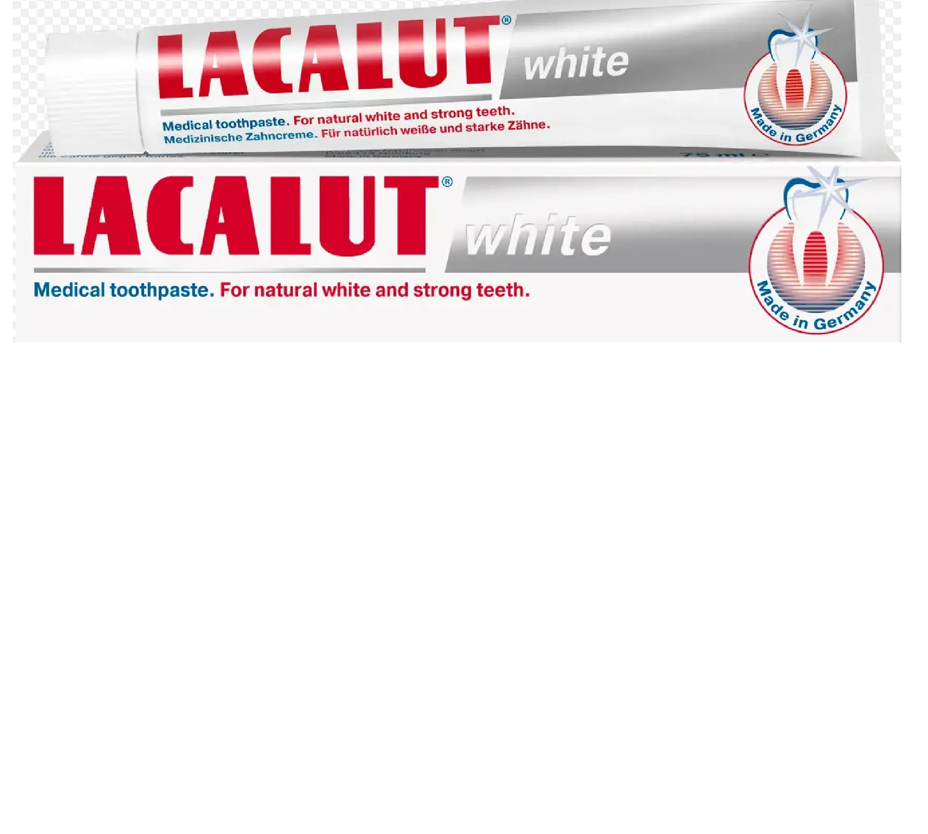 ZOBU PASTA LACALUT WHITE, 75ML